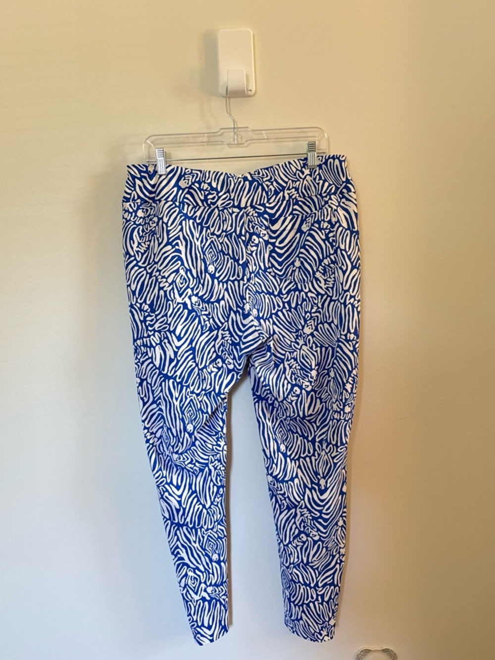 Lilly Pulitzer •‎ Luxletic Corso Pant Upf 50+ Martinique Blue Zee Bebe Golf 14 - Picture 8 of 9
